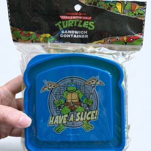 Nickelodeon Blue TMNT Lunch Box